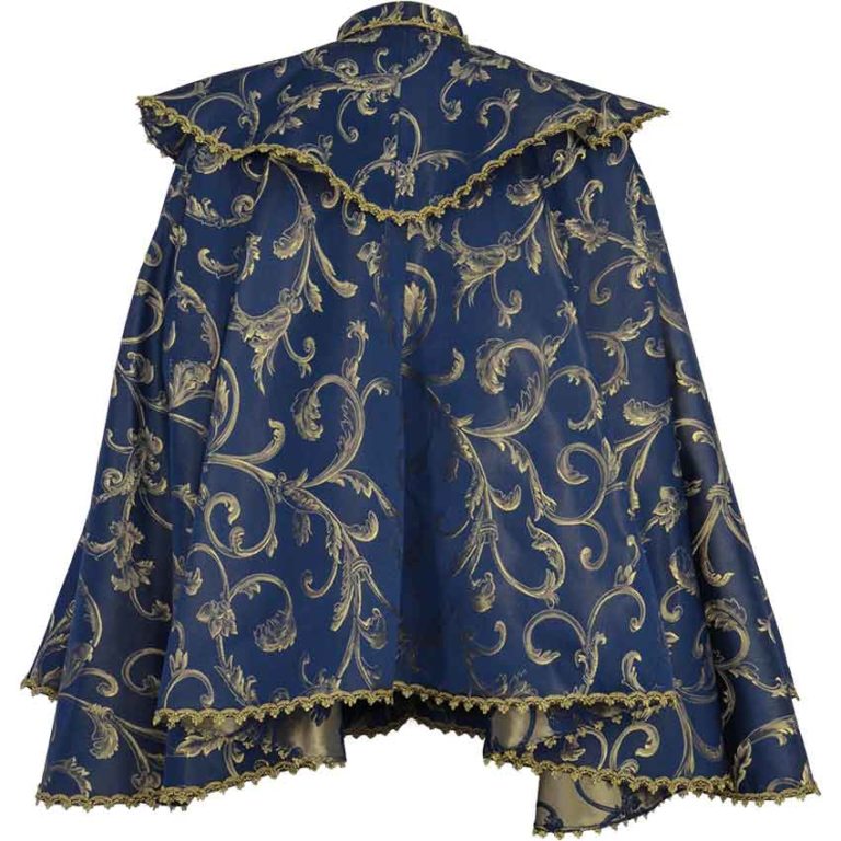 Nobles Brocade Short Cape