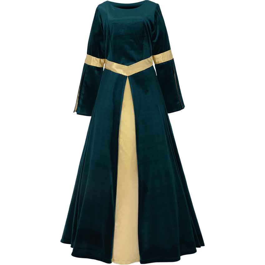 Ladies Velvet Renaissance Gown - MCI-638 - Medieval Collectibles