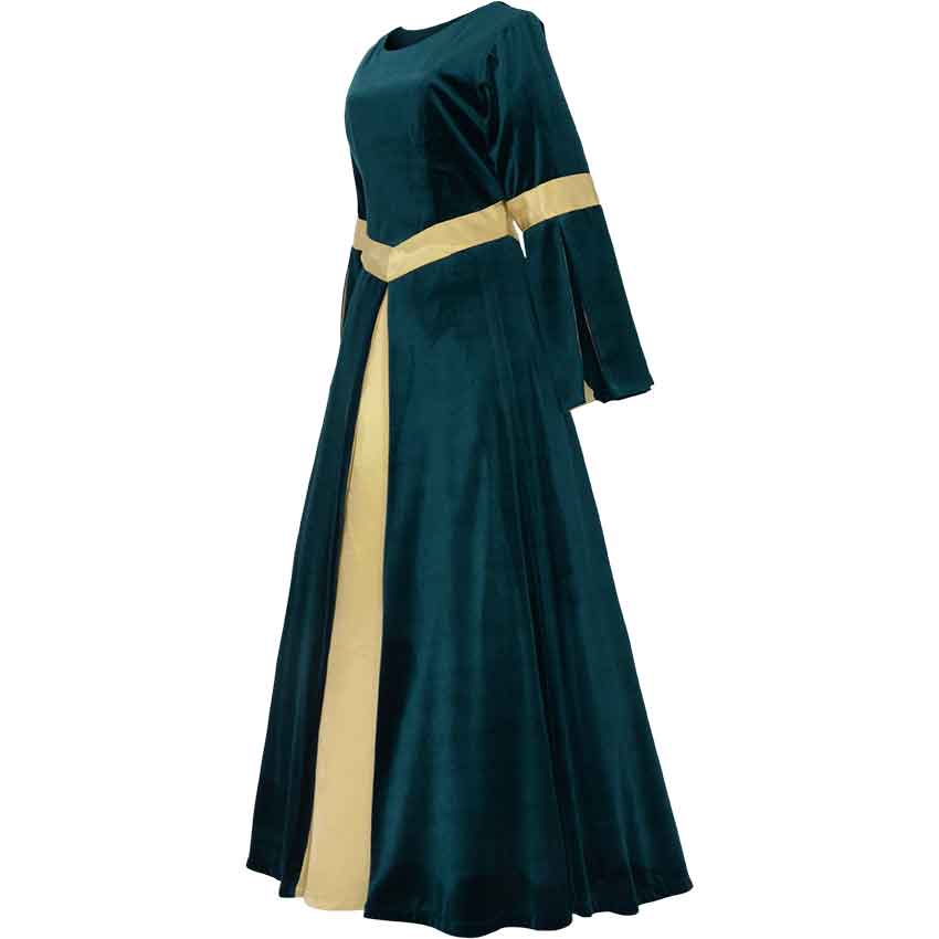 Ladies Velvet Renaissance Gown - MCI-638 - Medieval Collectibles