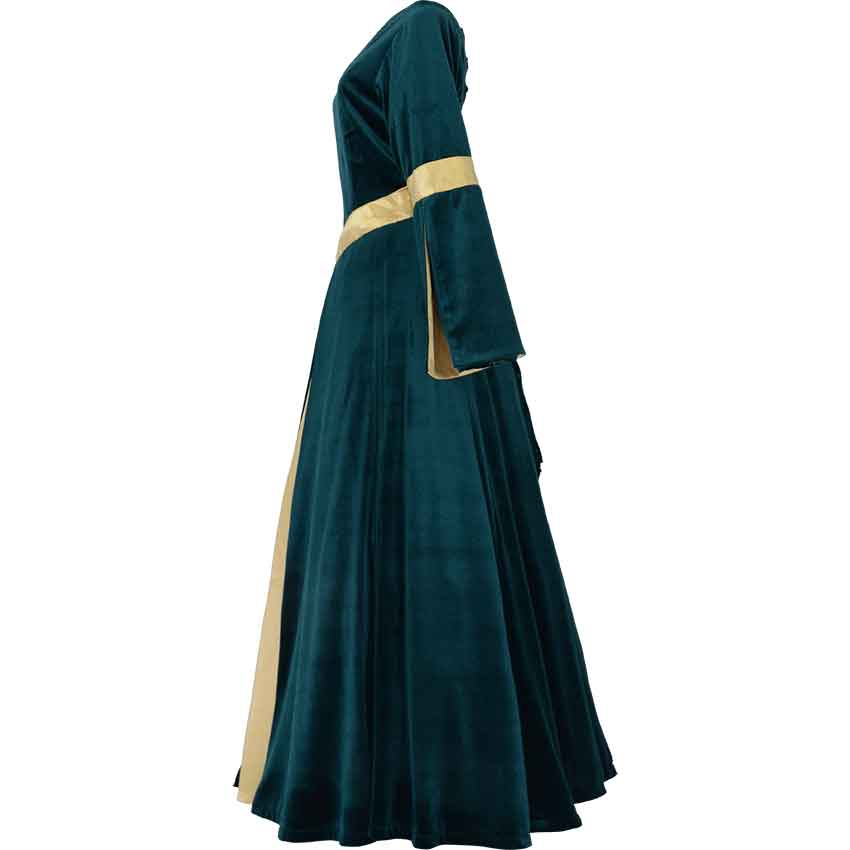 Ladies Velvet Renaissance Gown - MCI-638 - Medieval Collectibles