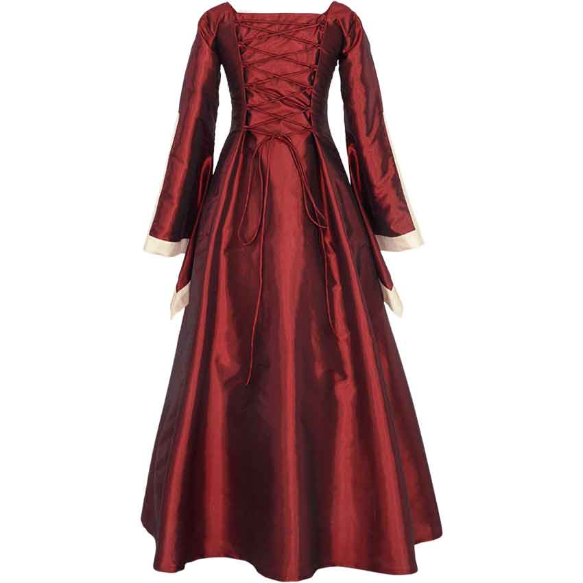 Renaissance Sorceress Dress - Burgundy - MCI-641-Burg - Medieval ...