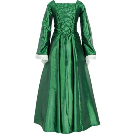 Renaissance Sorceress Dress - Green - MCI-641-Grn - Medieval Collectibles