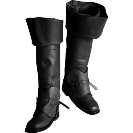 High Musketeer Boots - MH-SH0926 - Medieval Collectibles