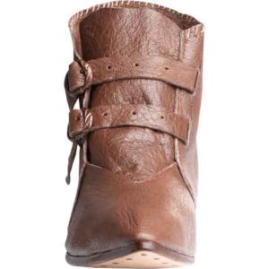 Buckled Low Boots - MH-SH0934 - Medieval Collectibles