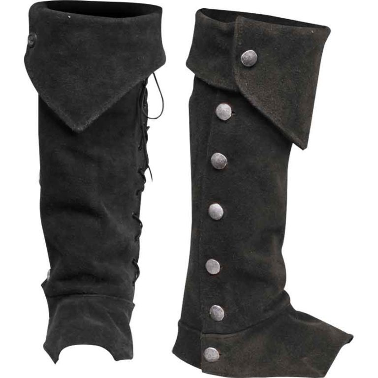 Gabriel Suede Boot Gaiters - MY100100 - Medieval Collectibles