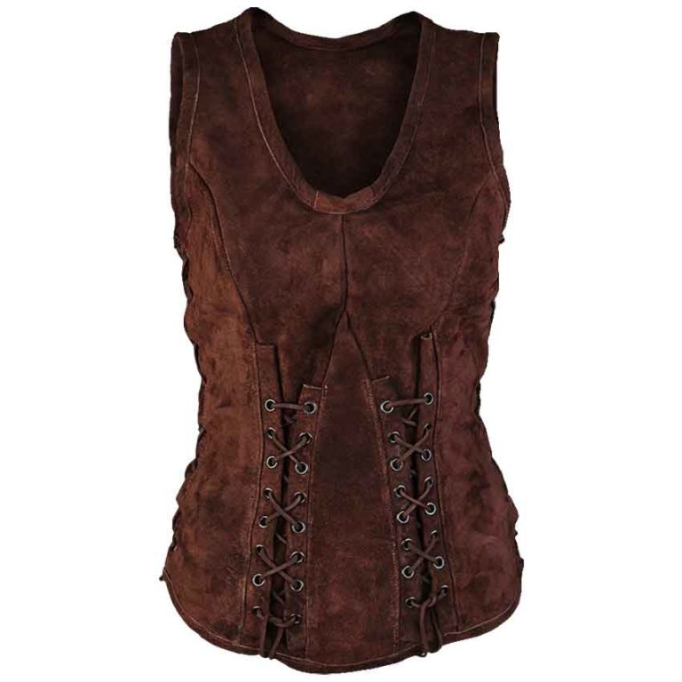 Sarina Suede Bodice - MY100117 - Medieval Collectibles