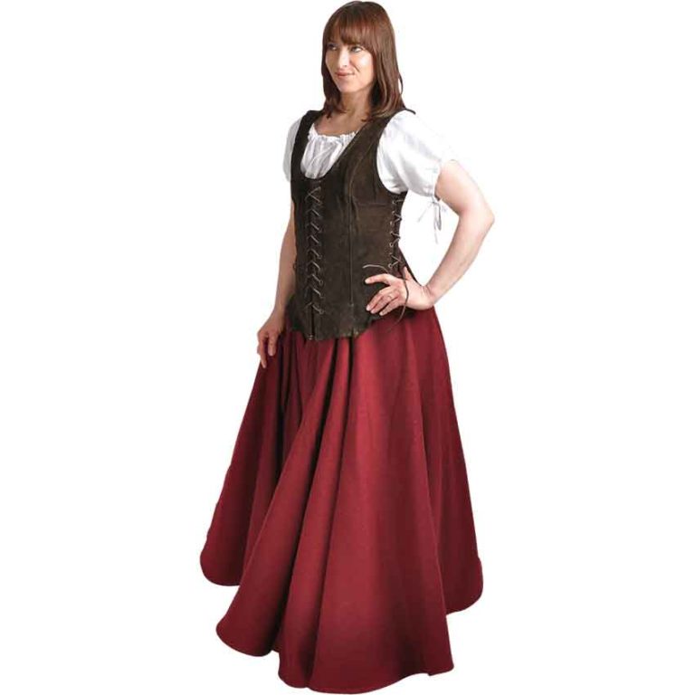 Caty Suede Bodice - MY100122 - Medieval Collectibles