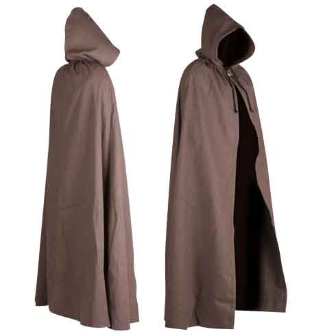 Women's Hooded Cloaks with POCKETS in Black, Green, Red or Brown