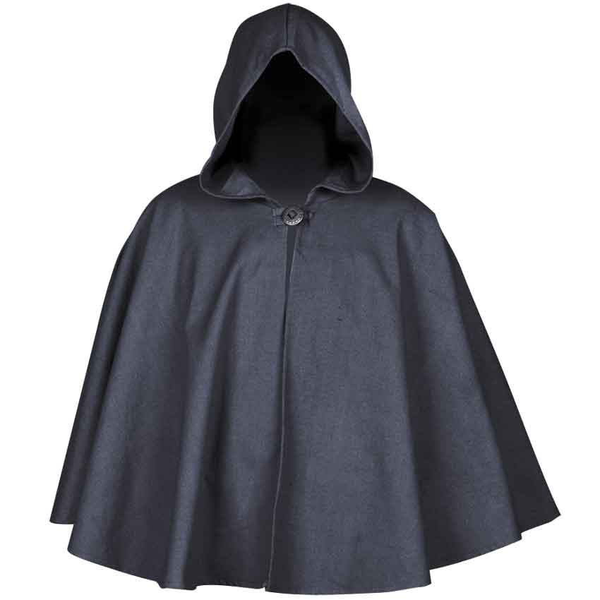 Medieval Collectibles Kim Canvas Short Cloak