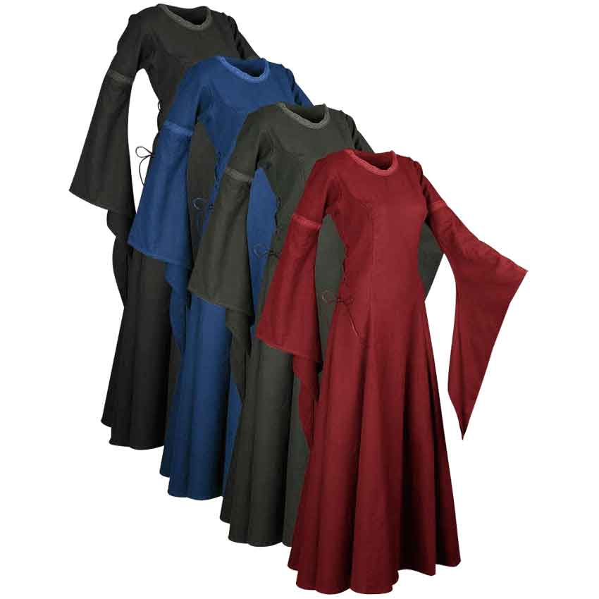 Lenora Premium Cotton Dress - MY100306 - Medieval Collectibles