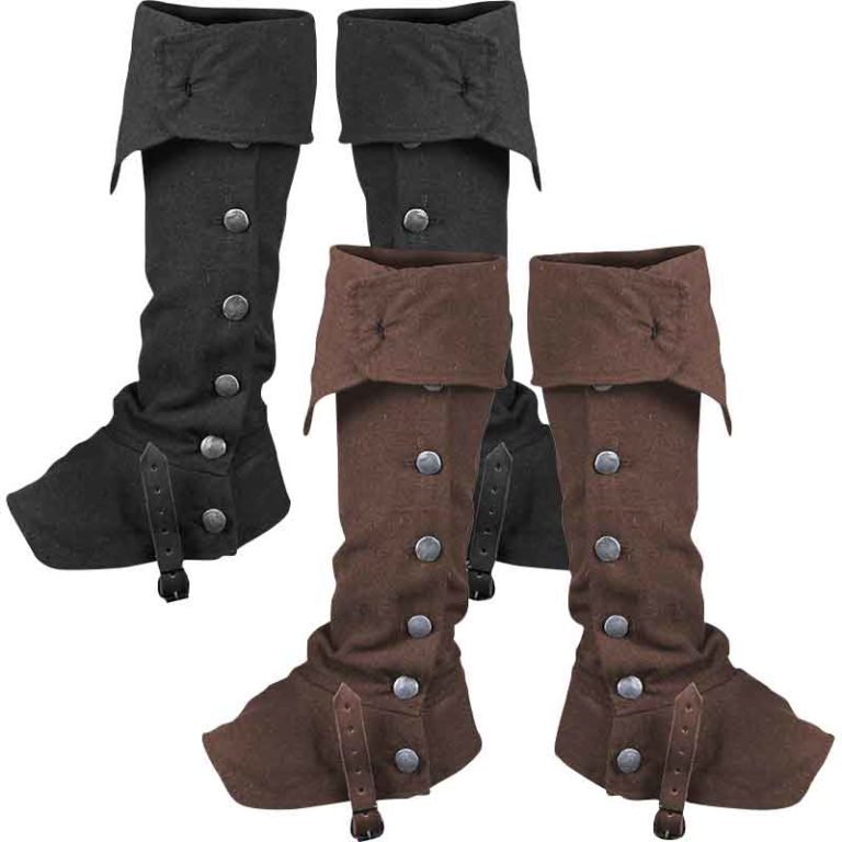 Steampunk Brown Spats