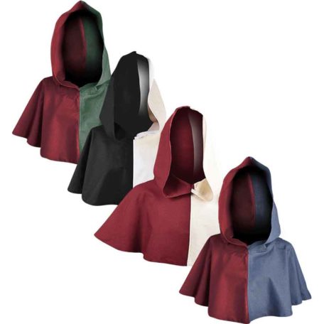 Reinhardt Canvas Gugel Hood - MY100569 - Medieval Collectibles