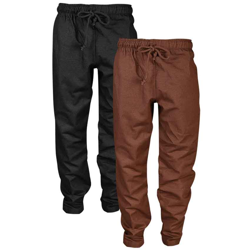 Medieval Trousers Dark Brown, Men