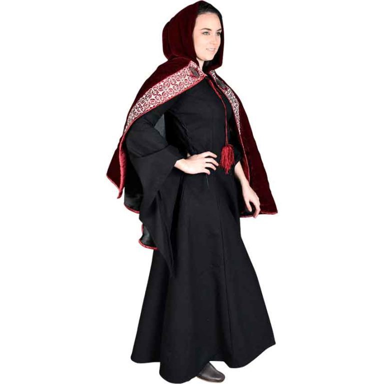 Graciana Velvet Cloak