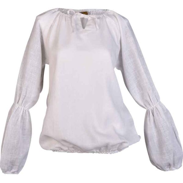 Kara Linen Blouse - MY100887 - Medieval Collectibles