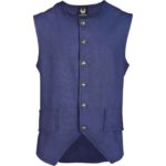 Fletcher Canvas Vest - MY100939 - Medieval Collectibles