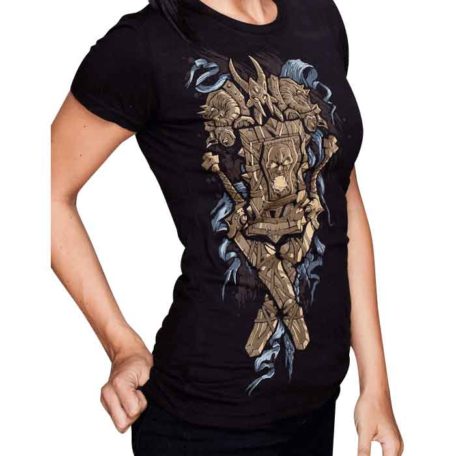 Warrior Legendary Class WoW Womens T-Shirt - Medieval Collectibles