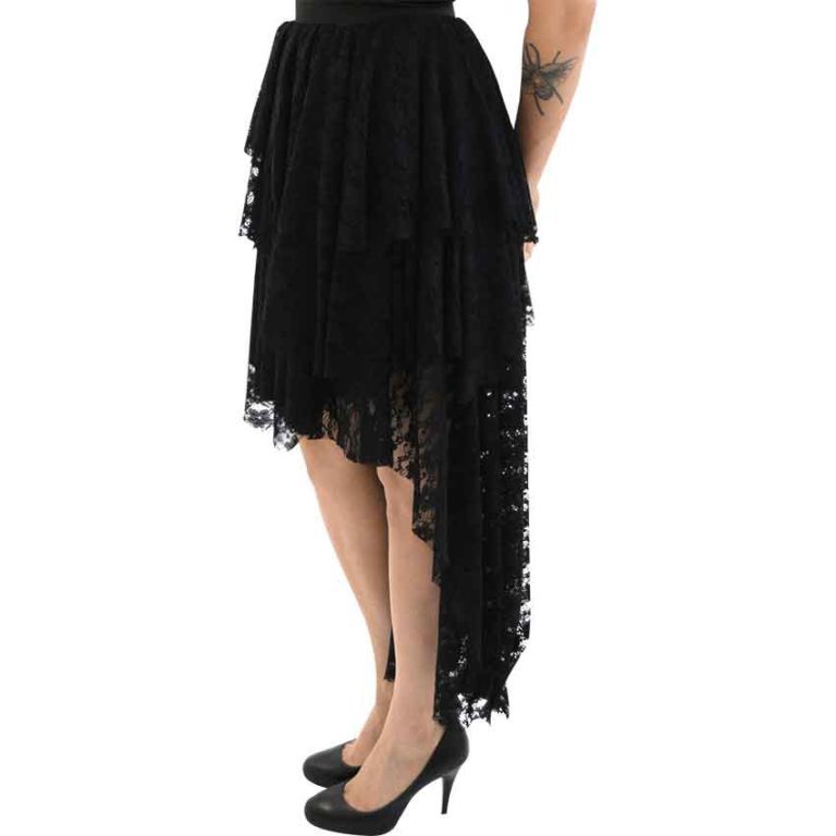 Luna Lace Gothic Skirt