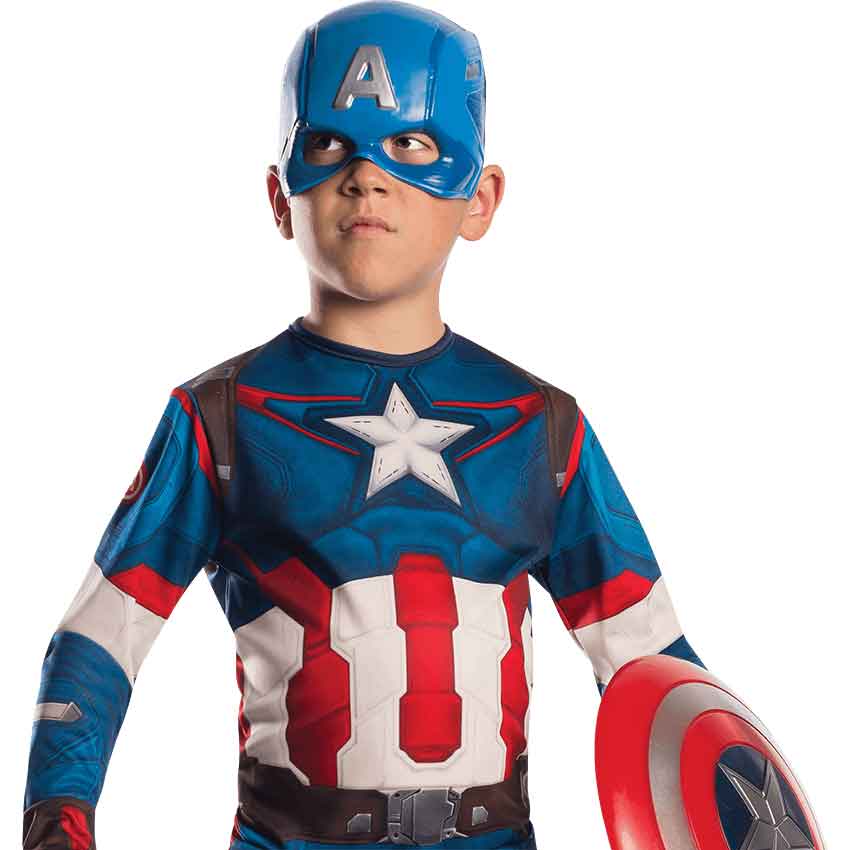 Avengers 2 - Age of Ultron: Deluxe Kids Captain America Costume {Review} 