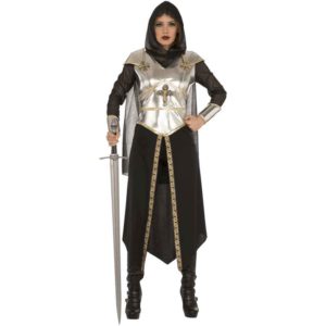 Hooded Viking Lady Warrior Costume