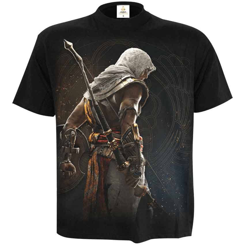 Assassins Creed Origins Black T-Shirt - SL-00854 - Medieval Collectibles