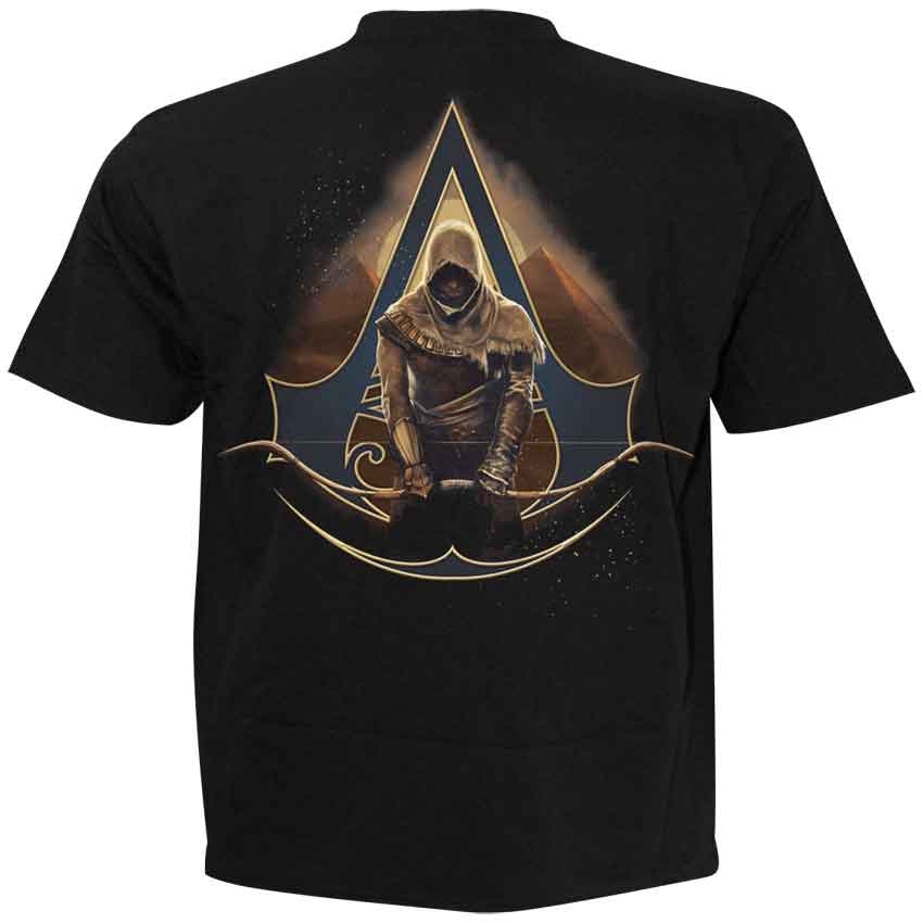 Assassins Creed Origins Black T-Shirt - SL-00854 - Medieval Collectibles