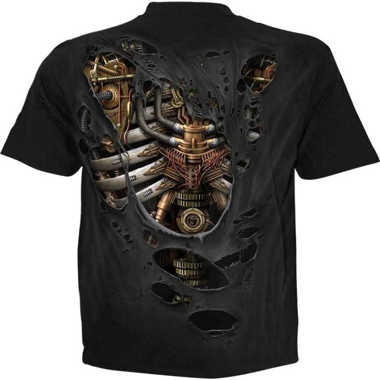 Steampunk Ripped T-Shirt