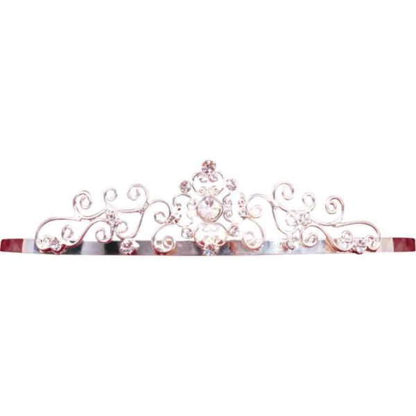 Scrollwork Clover Tiara