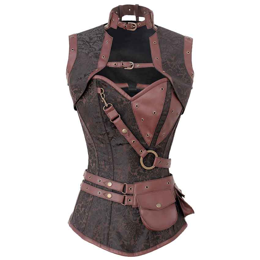 Steampunk Adventurers Corset with Jacket - VG-0015 - Medieval