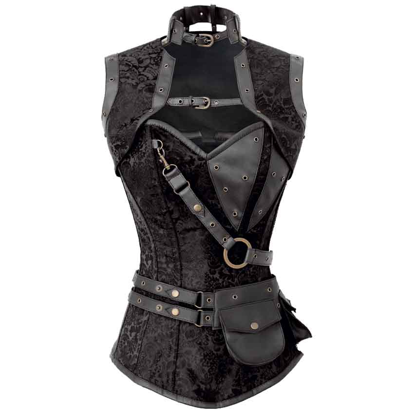 COURTIER Edition STEAMPUNK Bustier Without Boning by Val'rök Medieval  Renaissance Corset Jacket 