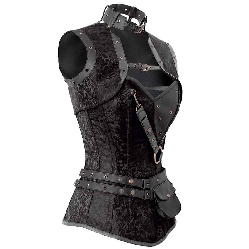 Steampunk Adventurers Corset with Jacket - VG-0015 - Medieval Collectibles