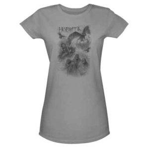 Hobbit Sketches Junior T-Shirt - ZB-3325 - Medieval Collectibles