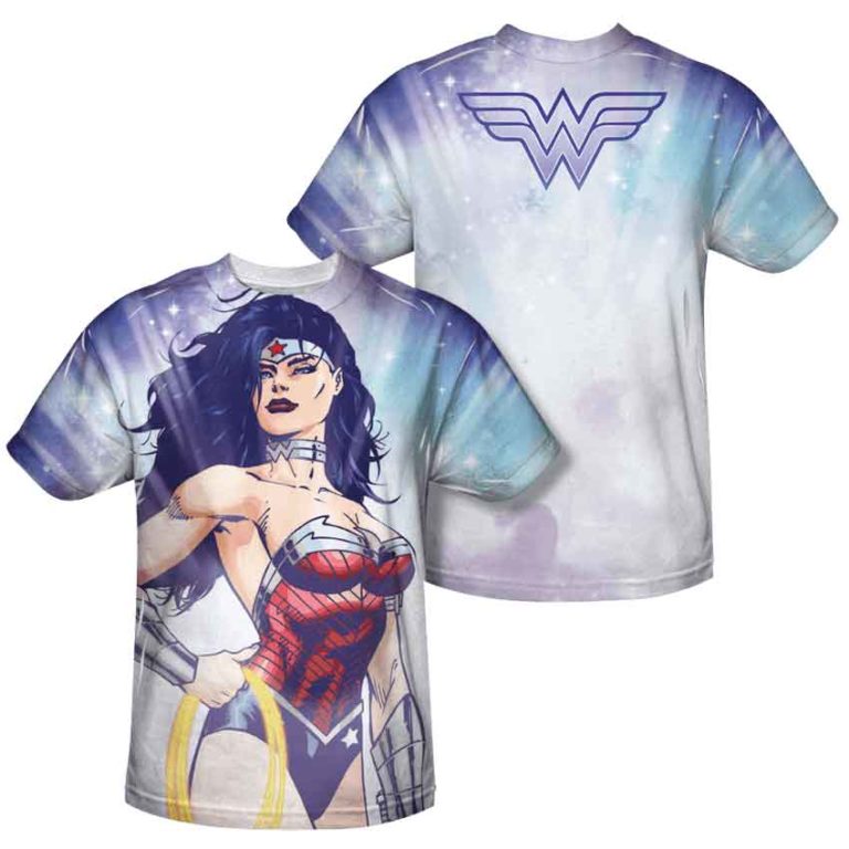 New 52 Wonder Woman Close-Up T-Shirt