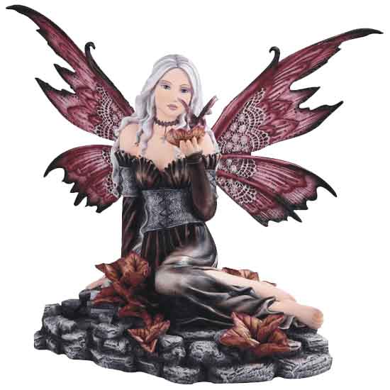 butterfly fairy statue