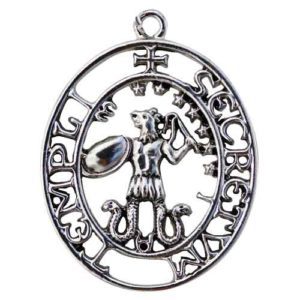 Templar's Sigil of Abraxas Necklace