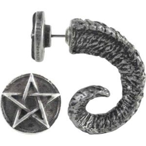 Magic Ram Horn Earring