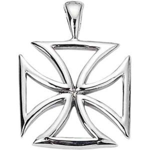 Crusader Maltese Cross Pendant