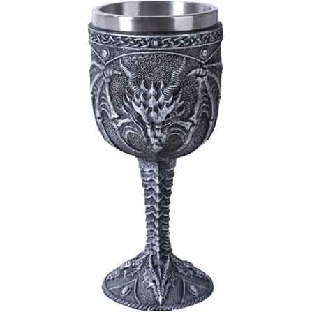 Medieval Dragon Goblet - CC11257 - Medieval Collectibles