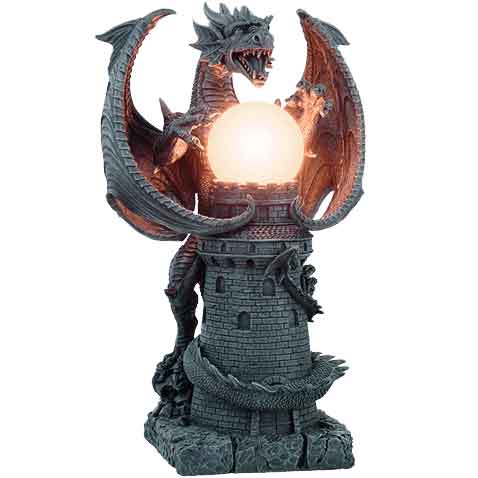 Dragon Castle Lamp Cc Medieval Collectibles