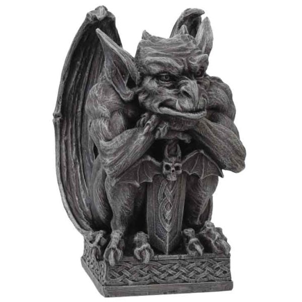 Gargoyle With Sword Statue