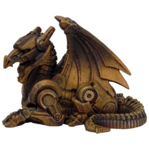 Steampunk Dragon Statue