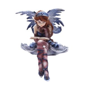 Reading Fairy Sitter Statue