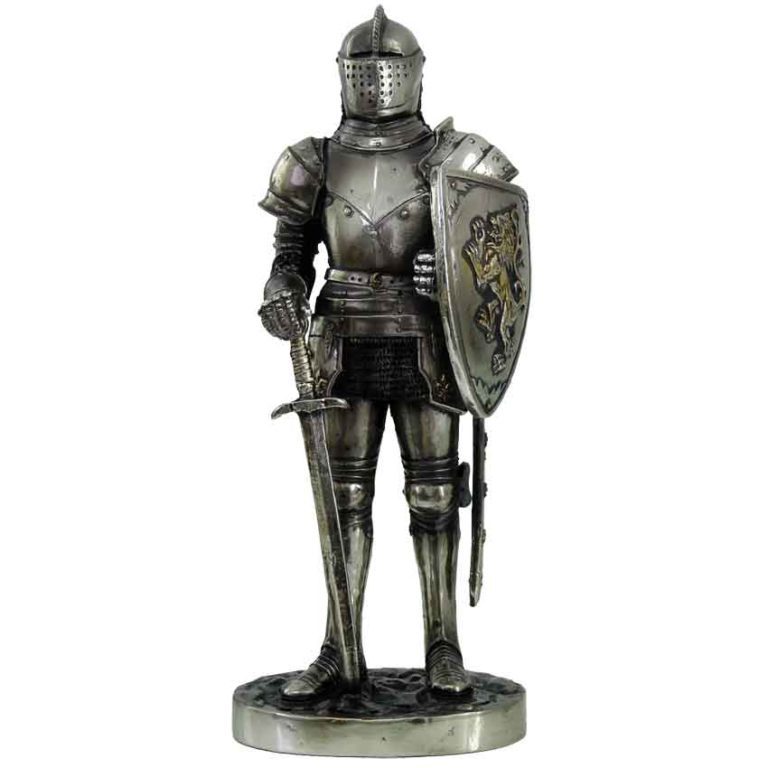 Medieval Knight At Rest Statue - CC9420 - Medieval Collectibles