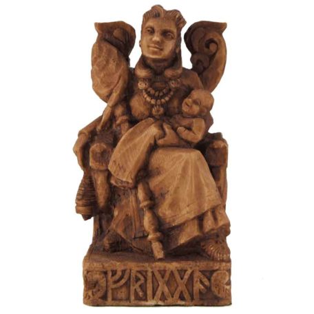 Seated Frigga Statue - DD-170-FGAW - Medieval Collectibles