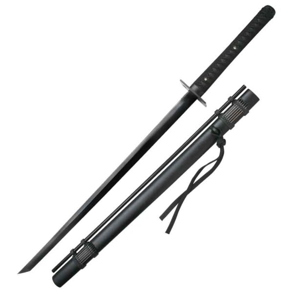 Ninjato with Blow-Gun Sheath