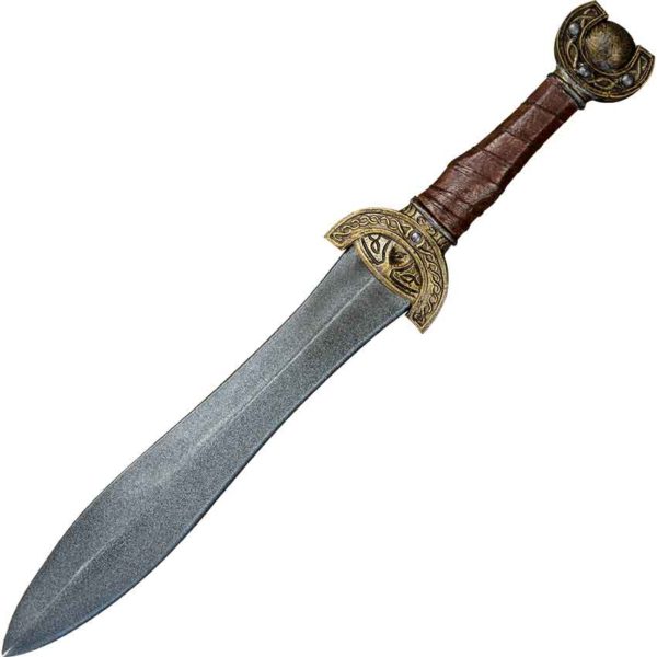 Celtic Leaf Short LARP Sword