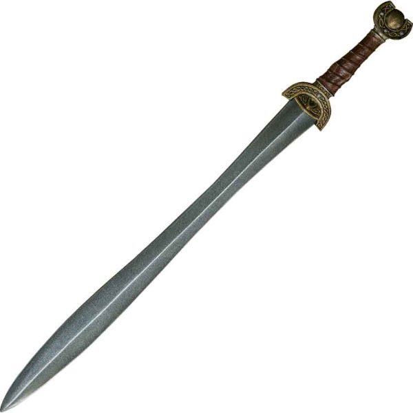 Celtic Leaf Long LARP Sword