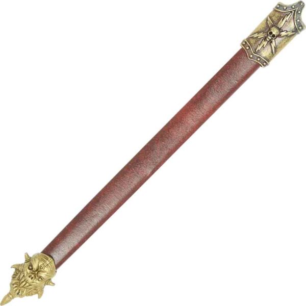 Fantasy Sword Letter Opener With Scabbard