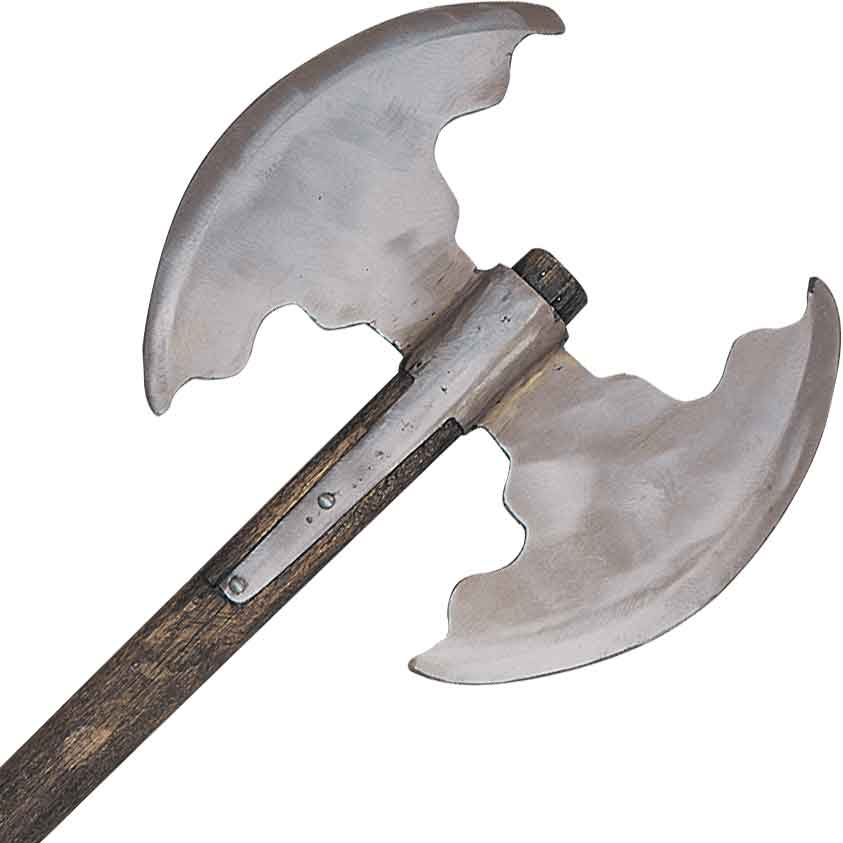 Medieval Double Headed Axe Me 0125 Medieval Collectibles