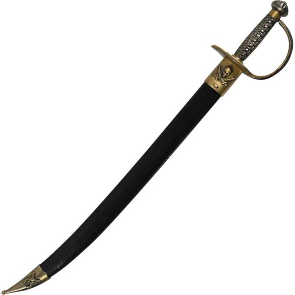 Brass Hilt Caribbean Pirate Sword